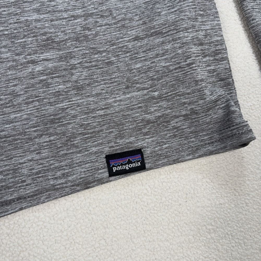 Patagonia Capilene Cool Daily Hoody Men's L Heathered Gray Stretch Lightweight - Picture 7 of 14